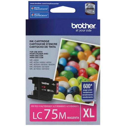 Picture of Brother LC71M Magenta Ink Cartridge (300 Yield)