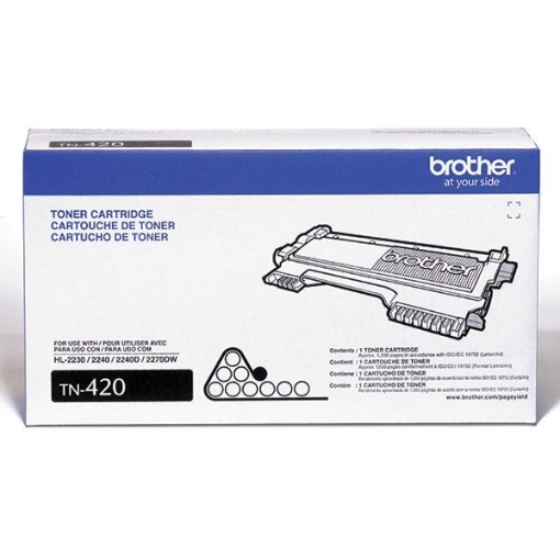 Picture of Brother TN-420 (TN-450) Black Toner Cartridge (1200 Yield)