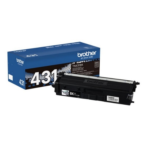 Picture of Brother TN-431BK Black Toner Cartridge (3000 Yield)