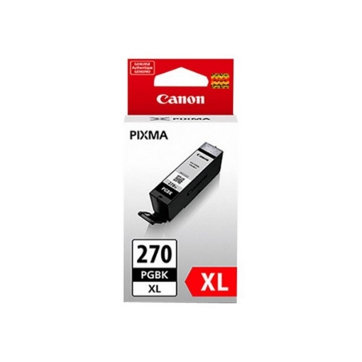 Picture of Canon 0319C001AA (PGI-270XLBK) High Yield Black Ink Cartridge (500 Yield)