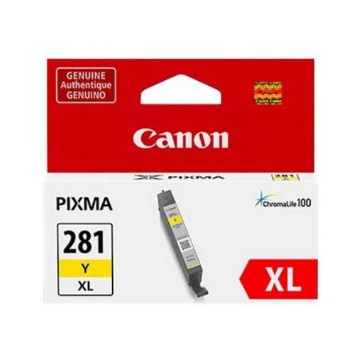 Picture of Canon 2036C001 (CLI-281XLY) High Yield Yellow Ink Tank