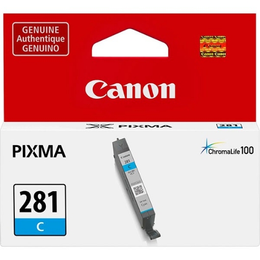 Picture of Canon 2088C001 (CLI-281C) Cyan Ink Tank