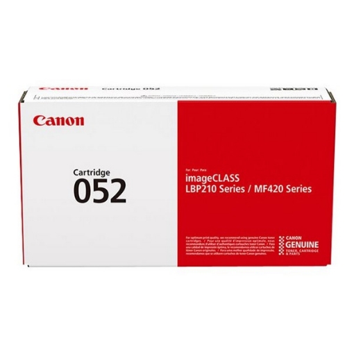 Picture of Canon 2199C001AA (Canon 052) Black Toner Cartridge (3100 Yield)