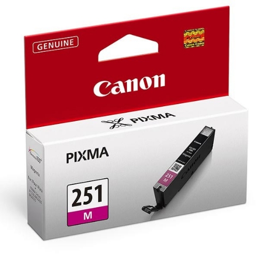 Picture of Canon 6515B001 (CLI-251M) High Yield Magenta Inkjet Cartridge (400 Yield)