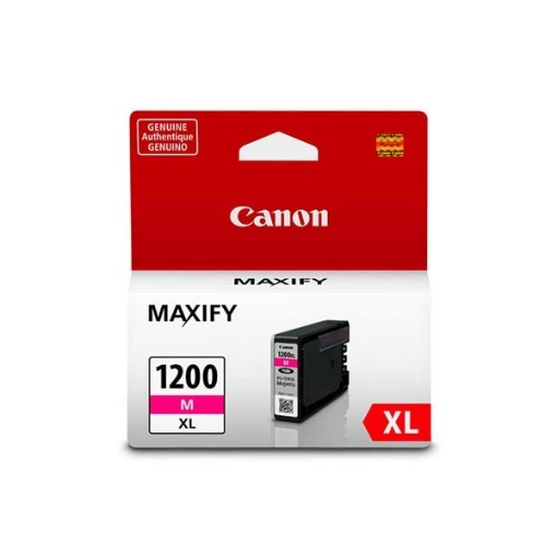 Picture of Canon 9197B001 (PGI-1200XLM) High Yield Magenta Inkjet Cartridge (900 Yield)