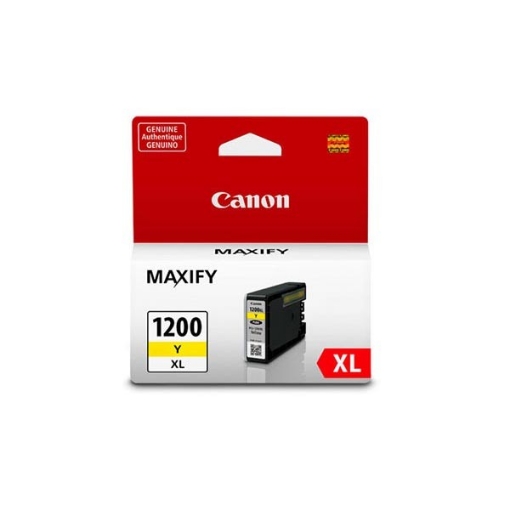 Picture of Canon 9198B001 (PGI-1200XLY) High Yield Yellow Inkjet Cartridge (900 Yield)