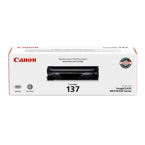 Picture of Canon 9435B001AA (Canon 137, CRG-137) Black Toner Cartridge (2400 Yield)