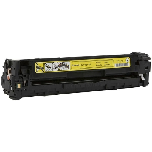 Picture of Canon 1977B001AA (Canon 116Y) Yellow Laser Toner Cartridge (1500 Yield)