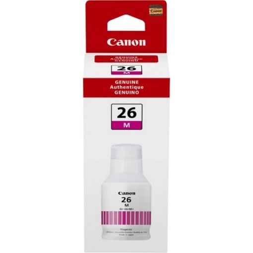 Picture of Canon 4422C001 (GI-26M) Magenta Pigment Ink Bottle (135 ml)