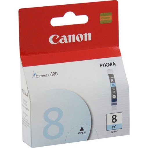 Picture of Canon 0624B002 (CLI-8PC, Canon 8) Photo Cyan Inkjet Cartridge (280 ml)