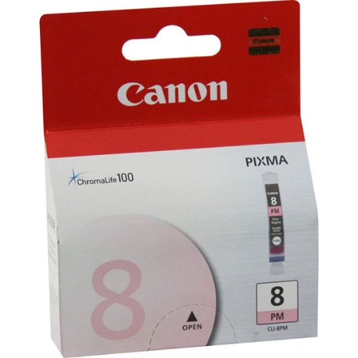 Picture of Canon 0625B002 (CLI-8PM, Canon 8) Photo Magenta Inkjet Cartridge (280 ml)