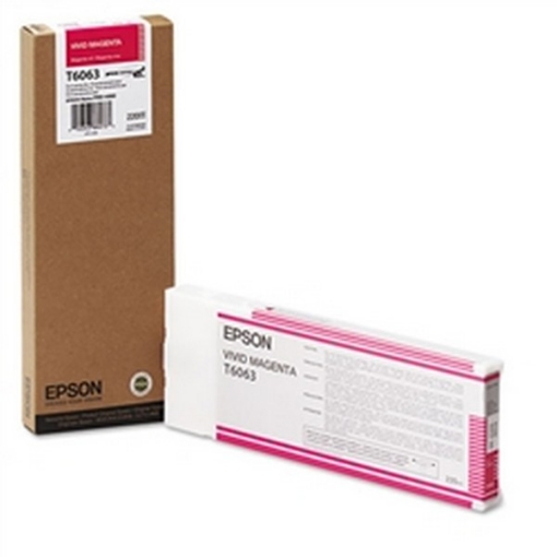 Picture of Epson T606300 Magenta UltraChrome K3 Ink Cartridge (220 ml)