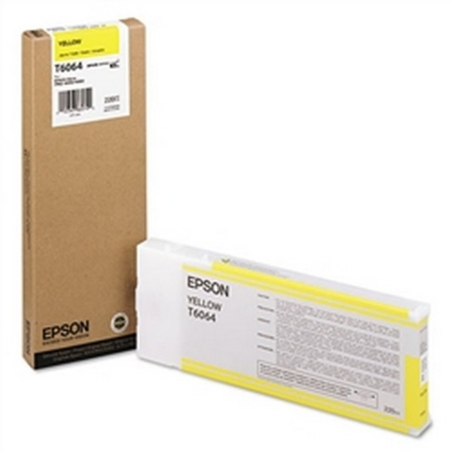 Picture of Epson T606400 Yellow UltraChrome K3 Ink Cartridge (220 ml)