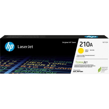 Picture of HP W2102A (HP 210A) Yellow Toner Cartridge (1,800 Yield)