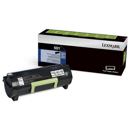 Picture of Lexmark 50F1000 (Lexmark #501) Black Toner (1500 Yield)