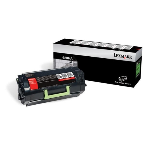 Picture of Lexmark 62D0HA0 (Lexmark #620HA) Black Toner (25000 Yield)