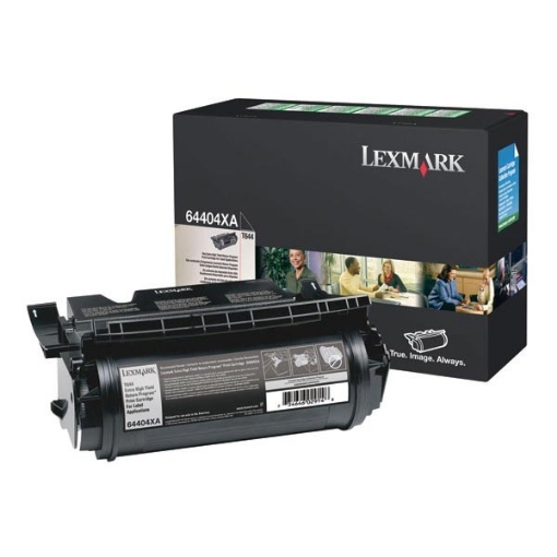 Picture of Lexmark 64404XA Black Toner Cartridge (32000 Yield)