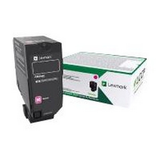 Picture of Lexmark 74C0SMG (TAA Compliant Version of 74C1SM0) Magenta Toner Cartridge (7000 Yield)