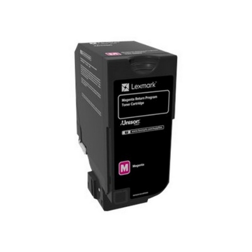 Picture of Lexmark 74C10M0 74C00MG) Magenta Toner Cartridge (3000 Yield)