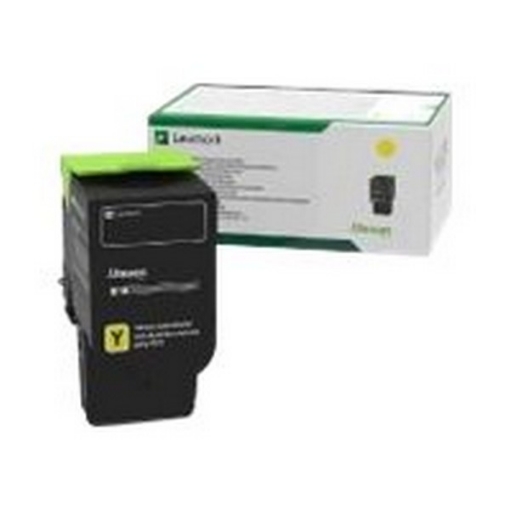 Picture of Lexmark 78C1UY0 Ultra High Yield Yellow Toner Cartridge (7000 Yield)