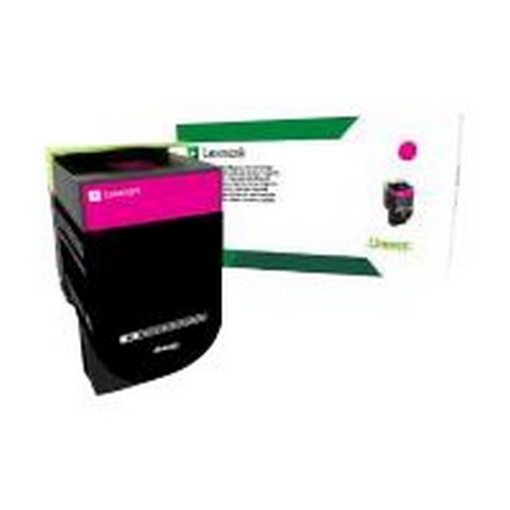 Picture of Lexmark 80C00MG (TAA Compliant Version 80C10M0) Magenta Toner Cartridge (1000 Yield)