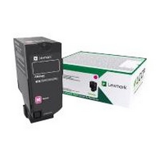 Picture of Lexmark 84C0HMG (TAA Compliant Version of 84C1HM0) High Yield Magenta Toner Cartridge (16000 Yield)