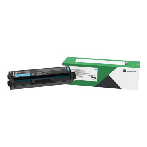 Picture of Lexmark C3210C0 Cyan Toner Cartridge (1500 Yield)