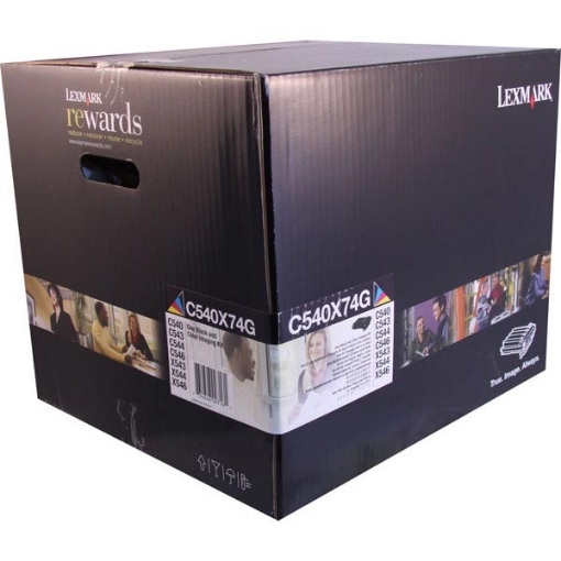 Picture of Lexmark C540X74G Black, Color Imaging Kit (30000 Yield)