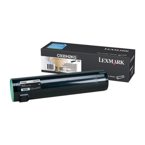 Picture of Lexmark C930H2KG Black Print Cartridge (38000 Yield)