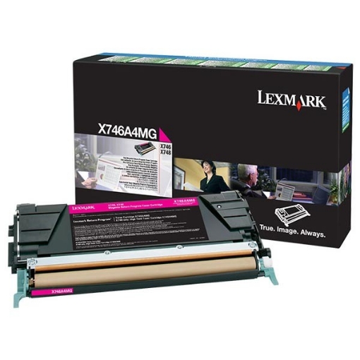 Picture of Lexmark X746A4MG Magenta Toner (7000 Yield)