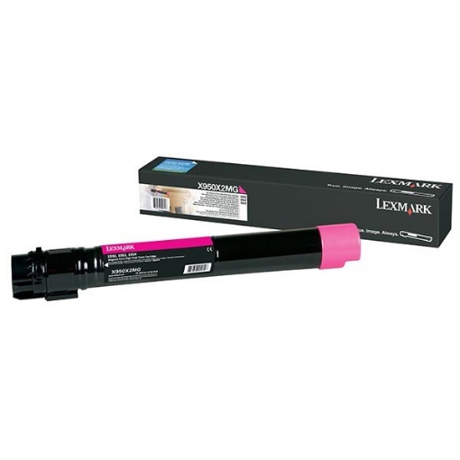 Picture of Lexmark X950X2MG Magenta Toner Cartridge (24000 Yield)