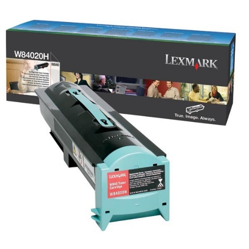 Picture of Lexmark W84020H Black Toner Cartridge (30000 Yield)