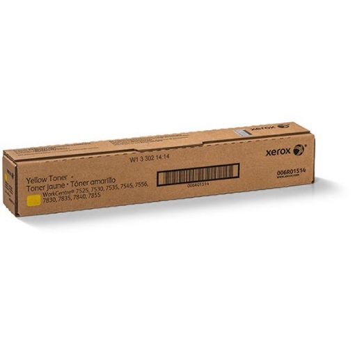 Picture of Xerox 006R01514 (6R1514) Yellow Toner Cartridge (15000 Yield)