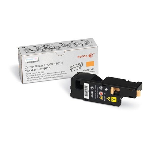 Picture of Xerox 106R01629 Yellow Toner Cartridge (1400 Yield)