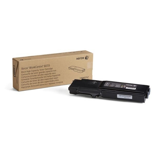 Picture of Xerox 106R02747 Black Toner Cartridge (12000 Yield)