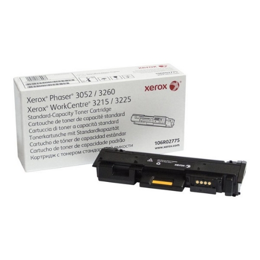 Picture of Xerox 106R02775 (106R2775) Black Toner Cartridge (1500 Yield)