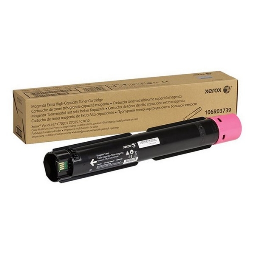 Picture of Xerox 106R03739 Extra High Yield Magenta Toner Cartridge (16500 Yield)