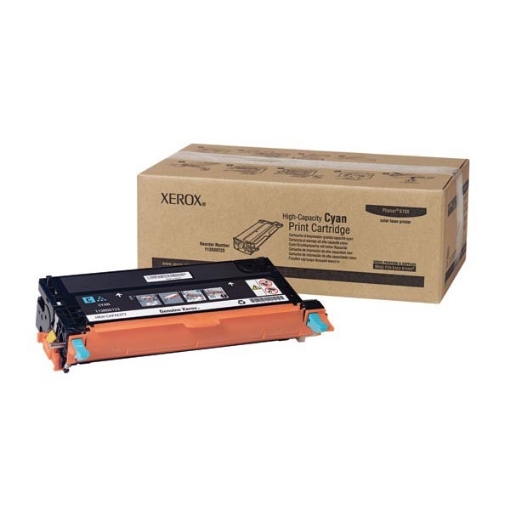 Picture of Xerox 113R00723 (113R723) Cyan Toner Cartridge (6000 Yield)