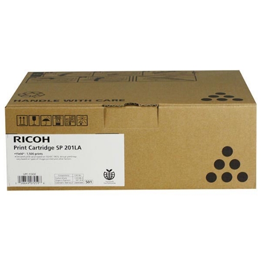 Picture of Ricoh 407259 (Type SP201LA) Black Toner Cartridge (1500 Yield)