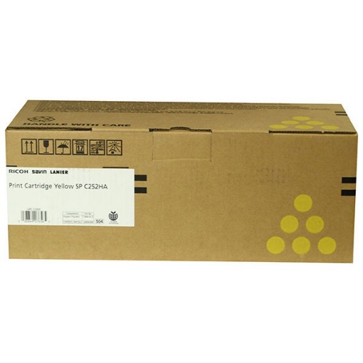 Picture of Ricoh 407656 (Type C250HA) Yellow Toner Cartridge (6000 Yield)