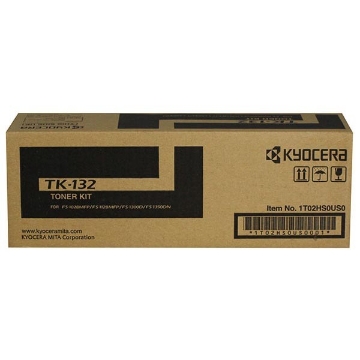 Picture of Kyocera Mita 1T02HS0US0 (TK-132, TK-130, TK-134) Black Toner (7500 Yield)
