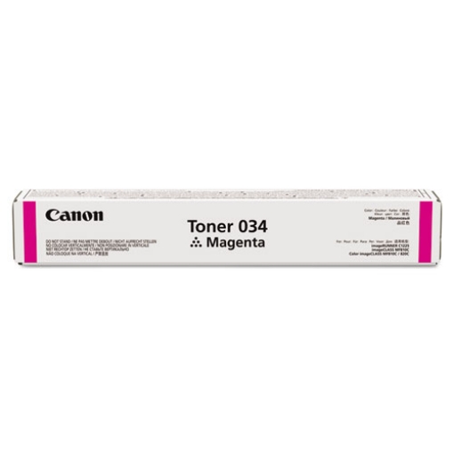 Picture of Canon 9452B001AA (Canon 034M, CRG-034M) Magenta Toner Cartridge (7300 Yield)