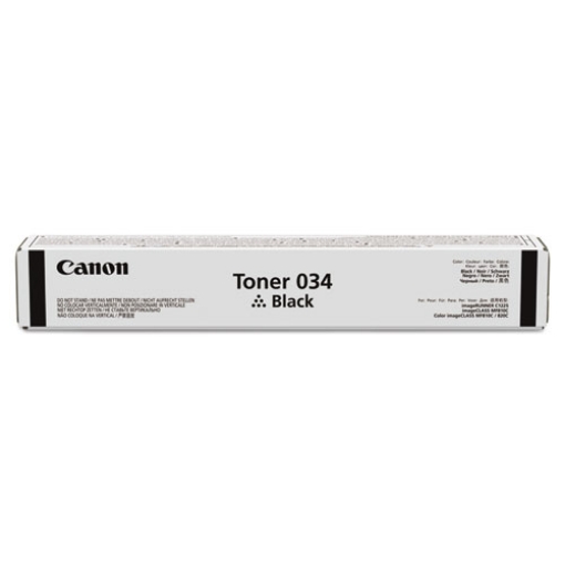 Picture of Canon 9454B001AA (Canon 034BK, CRG-034BK) Black Toner Cartridge (12000 Yield)