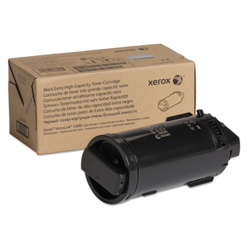 Picture of Xerox 106R03919 High Yield Black Toner Cartridge (16900 Yield)