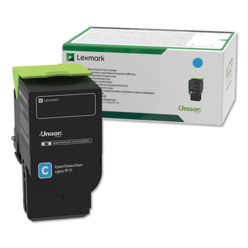 Picture of Lexmark C2310C0 Cyan Toner Cartridge (1000 Yield)