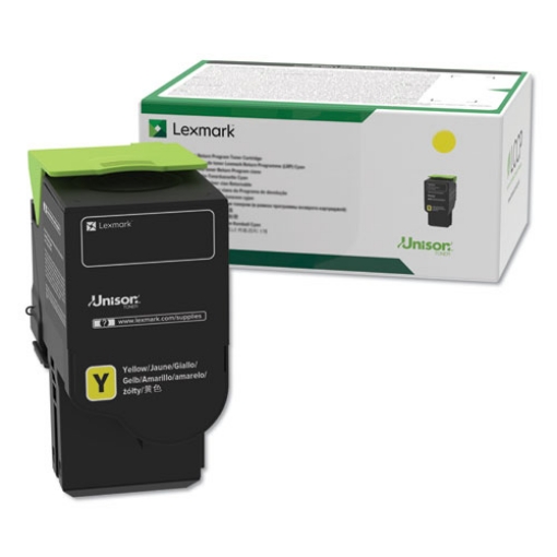 Picture of Lexmark C2310Y0 Yellow Toner Cartridge (1000 Yield)