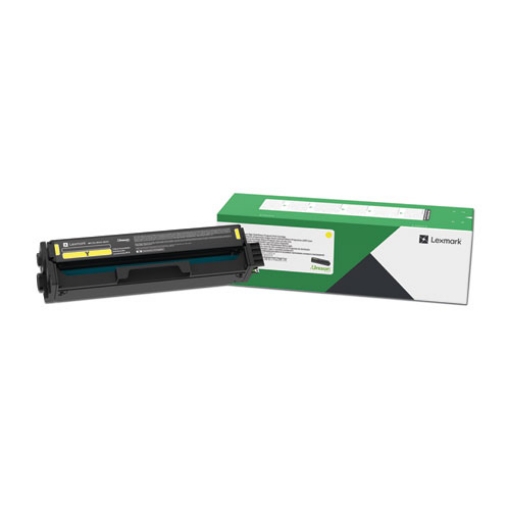 Picture of Lexmark 20N1HY0 High Yield Yellow Return Program Ink Cartridge (4,500 Yield)