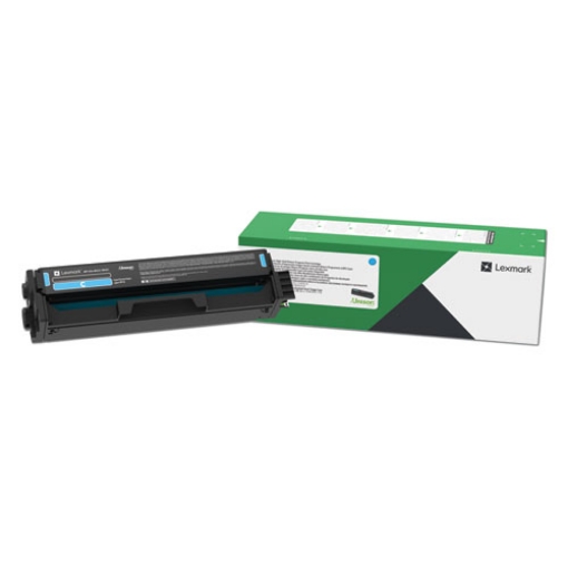 Picture of Lexmark C331HC0 High Yield Cyan Return Program Ink Cartridge (2,500 Yield)