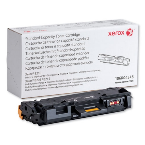 Picture of Xerox 106R04346 (106R4346) Black Toner Cartridge (1200 Yield)