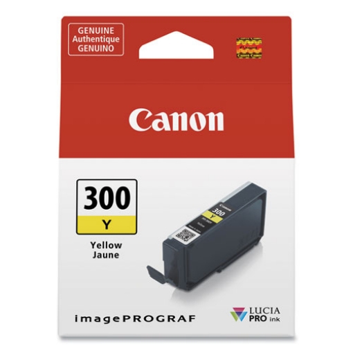 Picture of Canon 4196C002 (PFI-300Y) Yellow Ink Cartridge